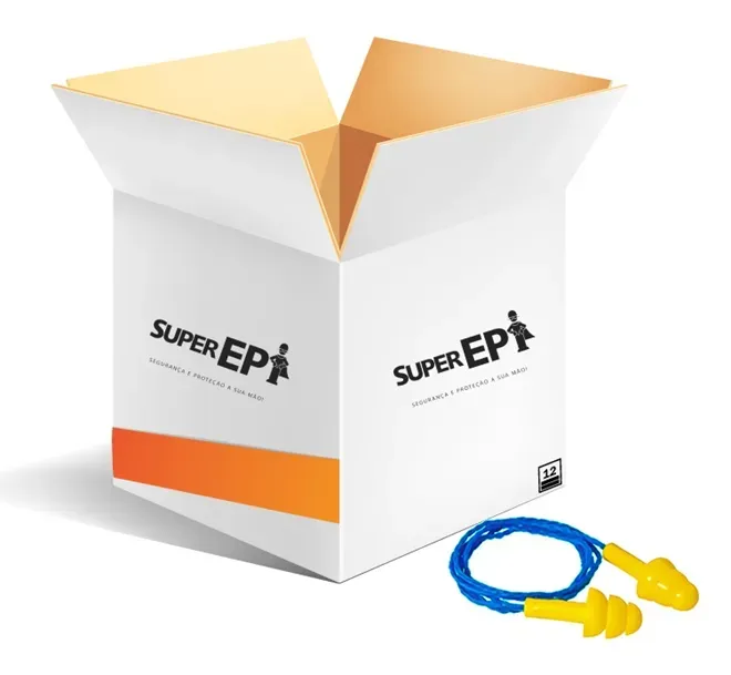 Protetor Auricular de Copolímero 18db CA 10551 Caixa Master