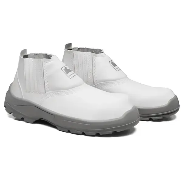 Bota de Segurança em Elástico Branca Bracol Microfibras BELF 4011BELF1600LL Bico de Composite CA 30539