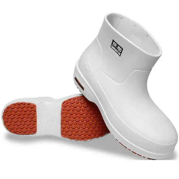 Bota Soft Works BB84 Cano Curto Branca Em Eva Com Bico Composite Isolante Elétrico e Térmica CA 51286