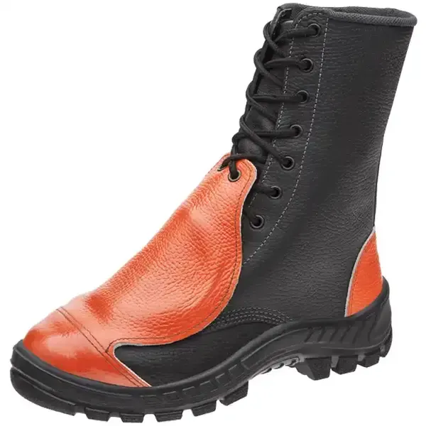 Coturno Motosserrista Marluvas 60C32 MT A MEX Bico de Aço, Com fibras de nylon Para Travamento da Serra Ca 37533