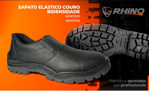 Lateral do Sapato Elástico Couro Bidensidade