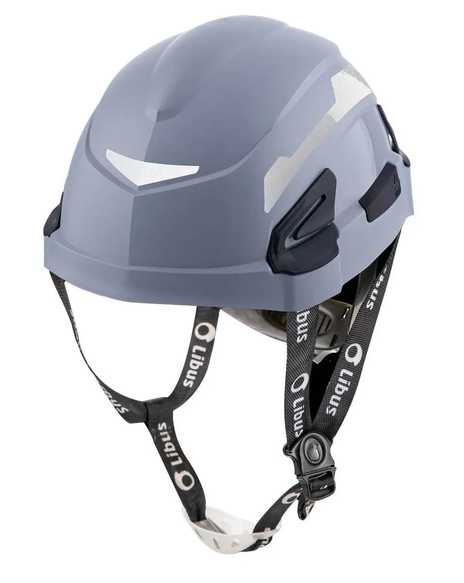 Capacete de Altura Completo Libus Modelo Andes Cor Cinza Classe B 8 Pontos CA 49941