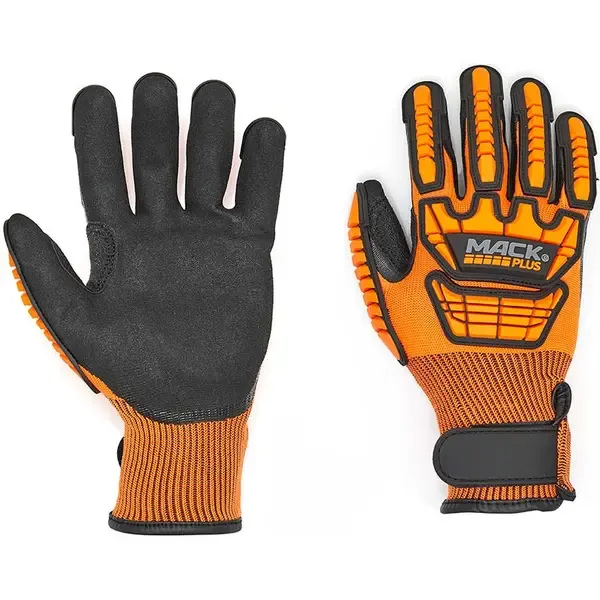 Luva Anti-Impacto Next Safety Mack Plus 70 100 Palma Spandex Antiderrapante