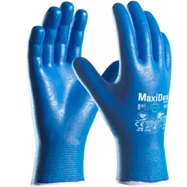 Luva Atg Maxidex Ad-apt Modelo Híbrido Manuseio de Precisão e Luva Descartável Com a Tecnologia Virosan