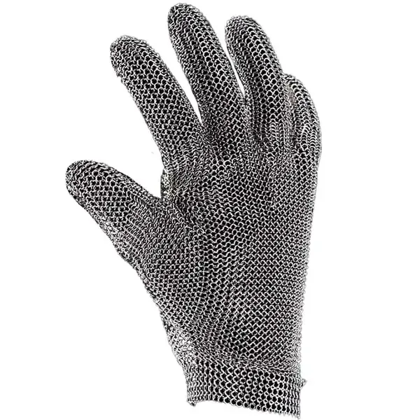 Luva de Aço 100% Inoxidável Medix Ring Cut Com Ajustador Incluso Ambidestra CA 49302