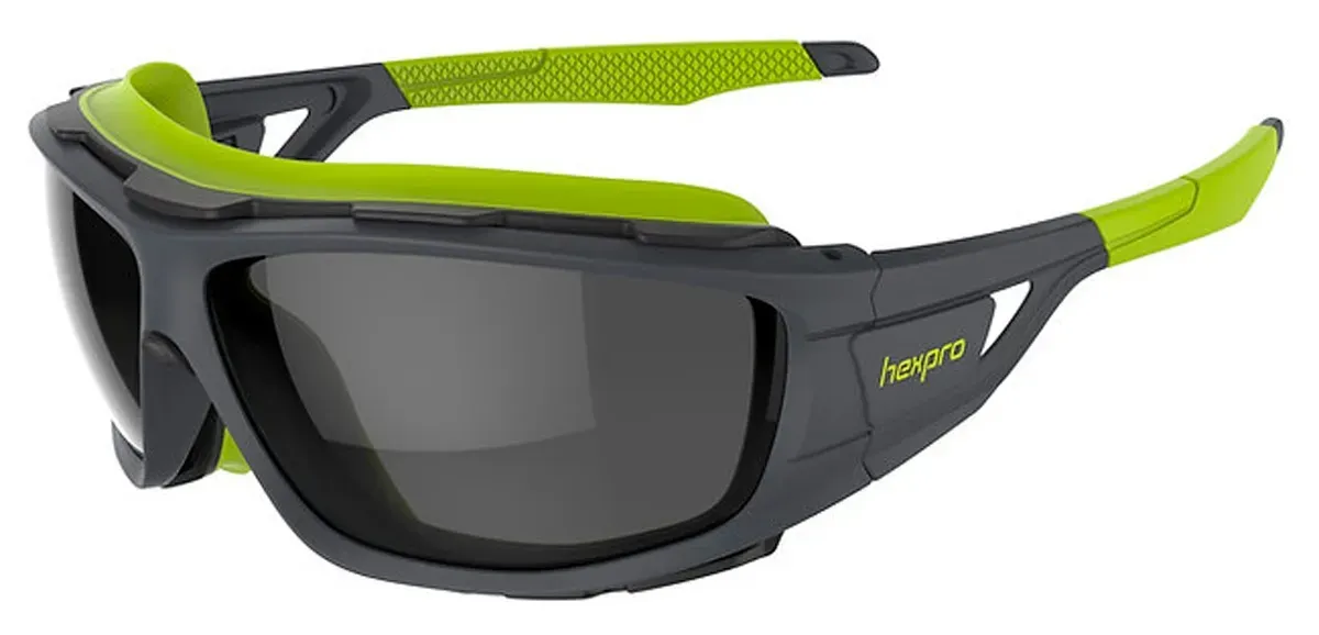 Óculos de Segurança Lente Polarizada Antirreflexo Hexpro OptPro com Proteção UV, Antirrisco e Antiembaçante de Alta Performance CA 50123