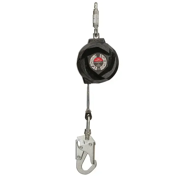 Trava Quedas Retrátil Steelflex 6 Metros em Fita Dyneema Resistência