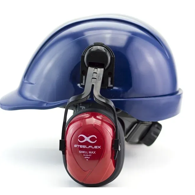 Capacete Turtle Conjugado Com Abafador Steelflex SHELL MAX