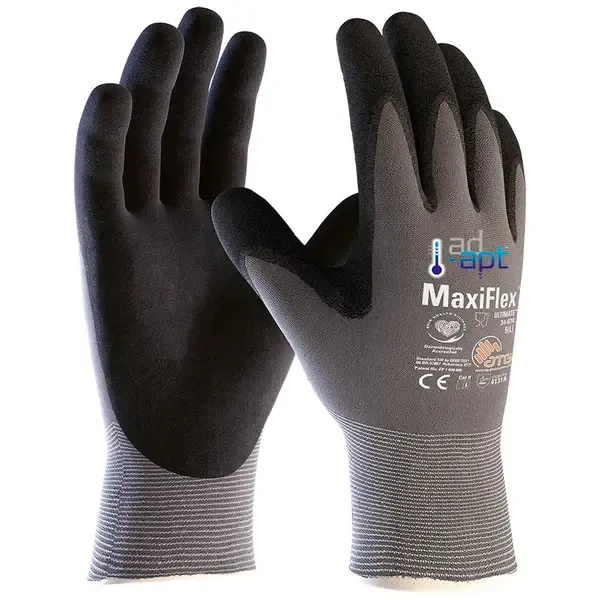 Luva Atg Maxiflex Ultimate Com Tecnologia AD APT Mãos Sempre Frescas e Sem Suor Modelo CA 51000