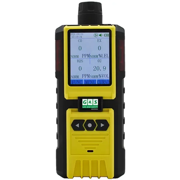 Detector Multigases Gas And Safety Com Bomba De Sucção