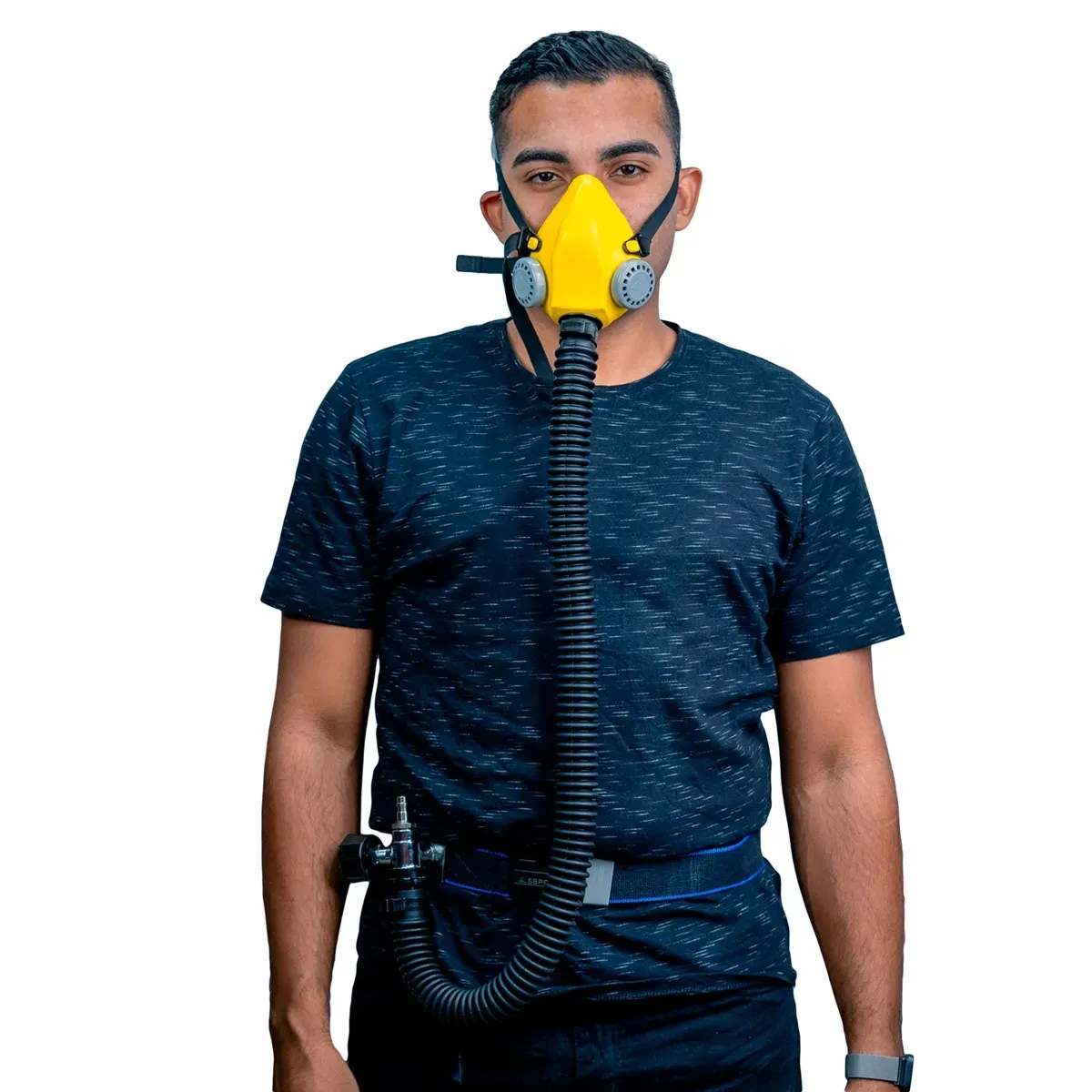 Máscara Respiratória de Ar Mandado Conjunto Air Safety Arcosemi 512571 CA 8050