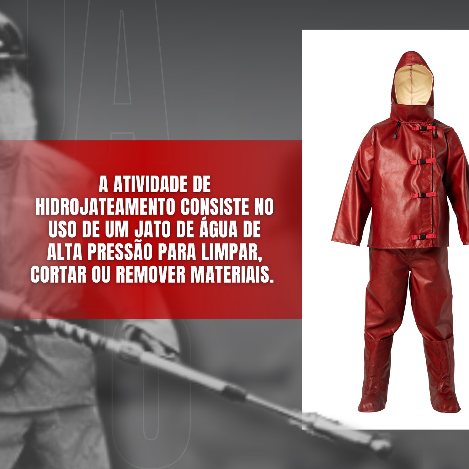 Vestimento Hidrojateamento