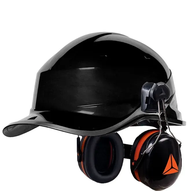 Capacete Delta Plus Rotor Com Catraca + Abafador Magny Helmet 18db CA 38224