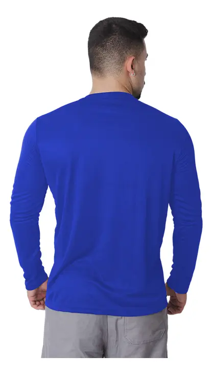 Lateral da Camiseta Longa Maicol Do Brasil UV